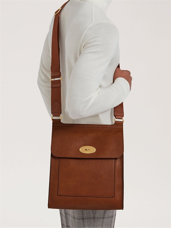 Mulberry Antony Messenger Two-Tone Oak